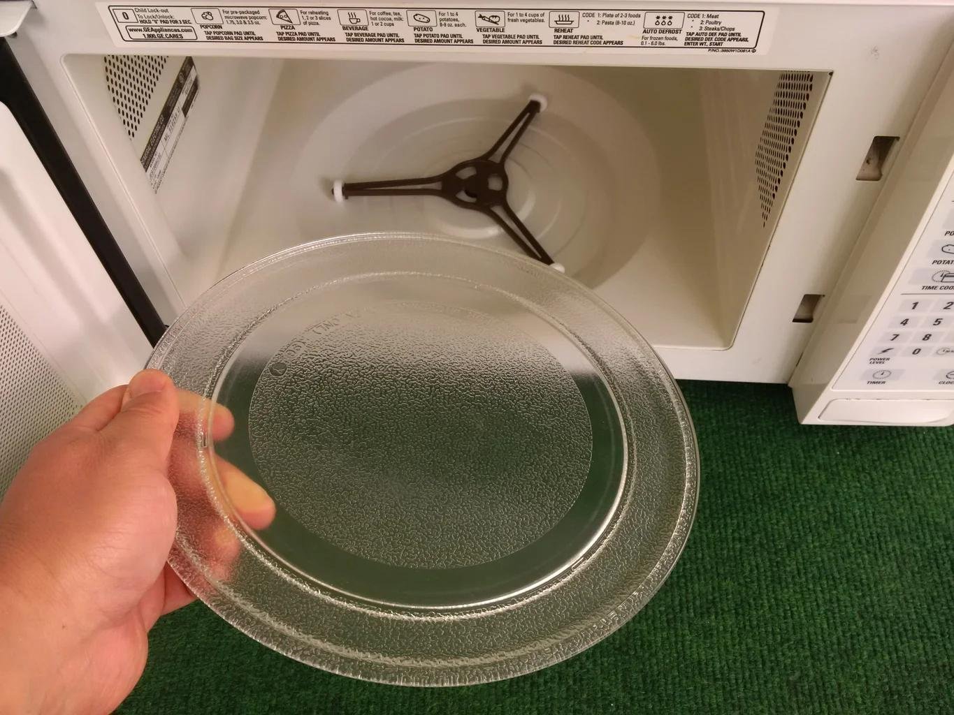 Microwave Plate Not Spinning