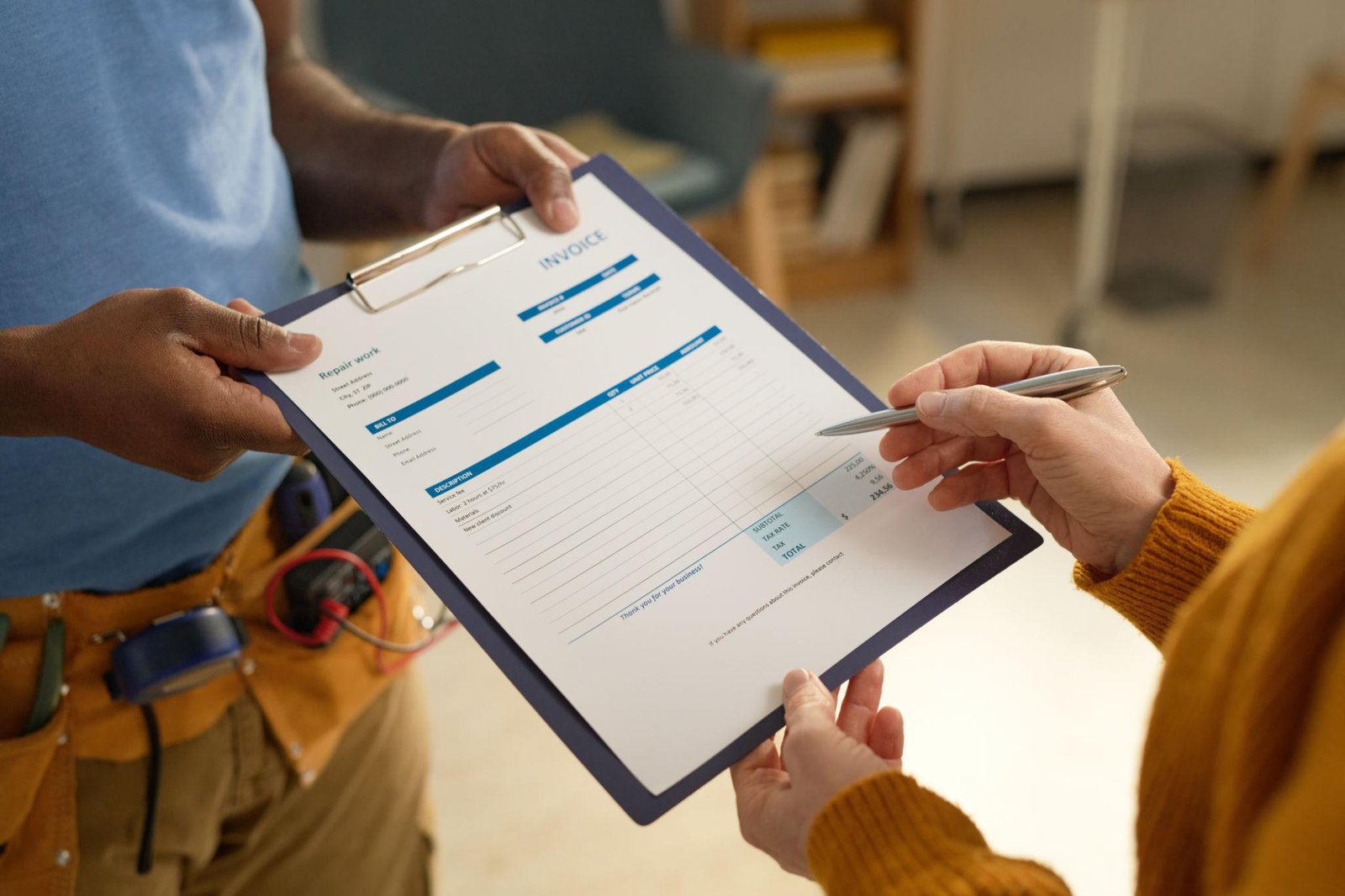 No hidden charges only honest quotations.