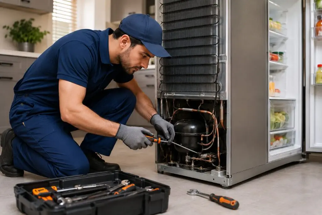 Refrigerator cooling problem fix Riyadh