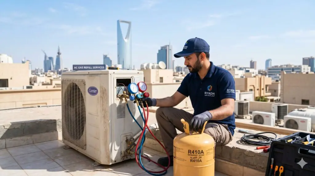AC Gas Refill Service Riyadh