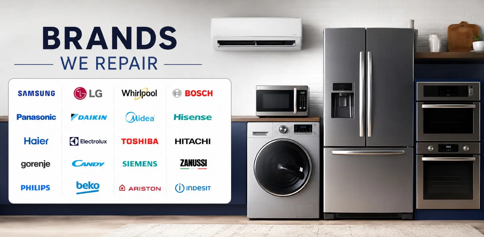 Brands We Repair