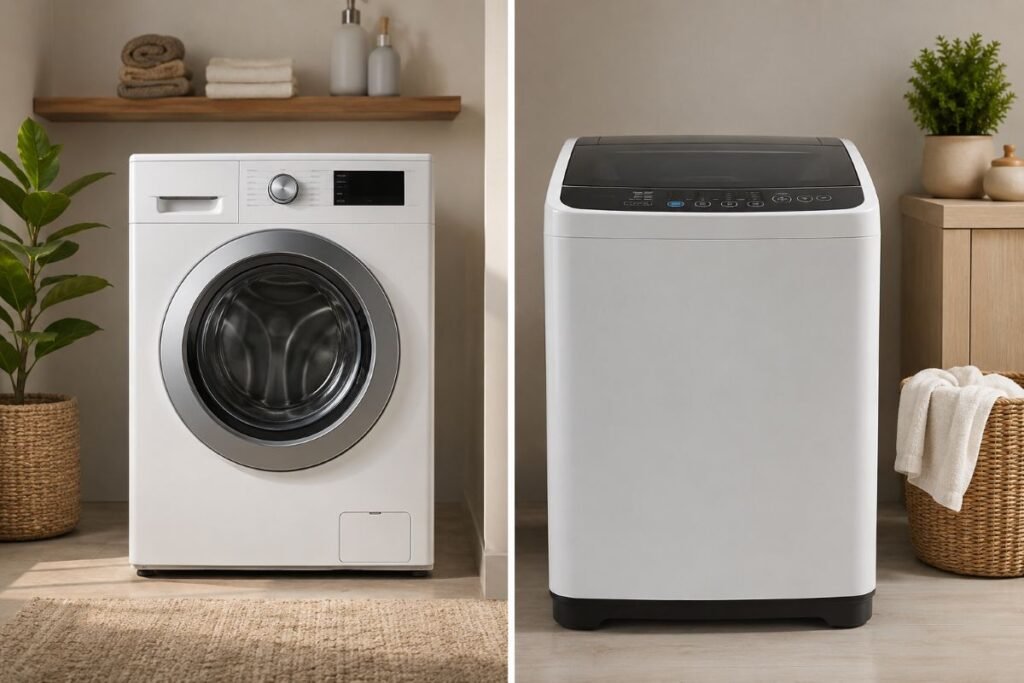 Front Load vs Top Load Washing Machine in Riyadh